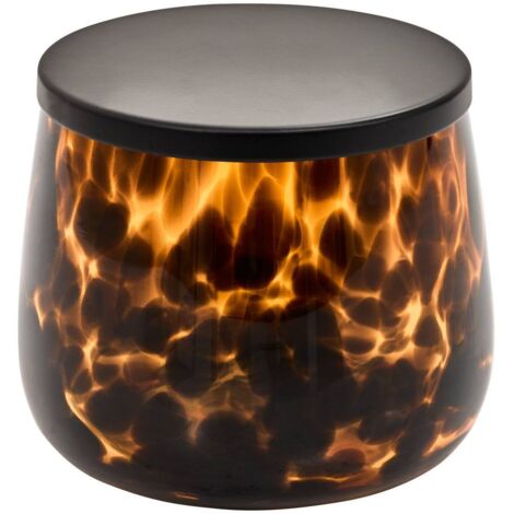 Wattepott aus glas dotty flammen braun - 5five