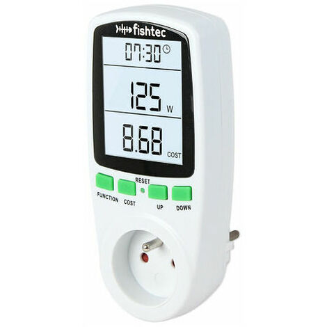 Wattmètre - Prise Contrôle Coût de la Consommation d'Énergie - Affichage Numérique de la Puissance Électrique