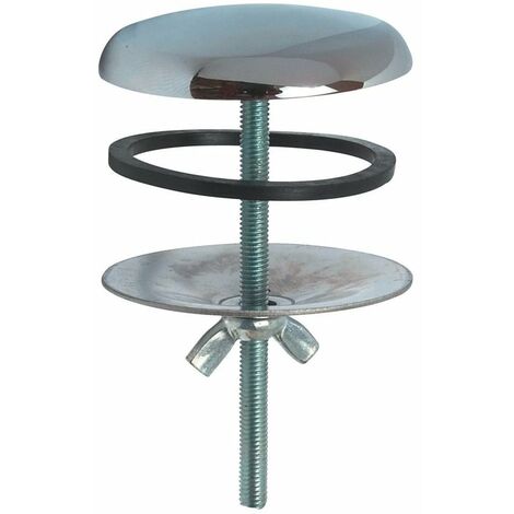 Watts – Cache trou luxe 50 mm – Pour finition soignée – Compatible avec divers environnements – Mécanisme de bonde efficace