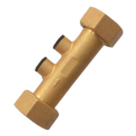 Watts – Clapet antipollution NF 3/4' (20/27) – Double femelle écrou libre – Agrément NF EN 13959 – Conforme EN 1717
