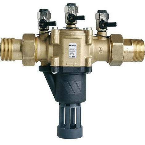 Watts – Disconnecteur pour chauffage central 1/2' – Raccord union BSP cônique ISO 228-1 – Soupape à technologie piston – Longévité renforcée