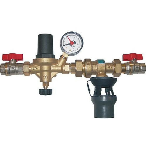 Watts – Disconnecteur pour chauffage central – Kit alimentation circuit chauffage CA-a – DN 15 (1/2') – Pression réglable 0,3 à 4 bars