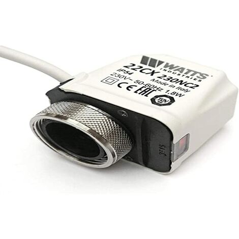 Watts Industries 10029671 - Attuatore per valvola 22C per distributore di circuiti di riscaldamento