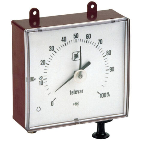 Watts – Jauge pneumatique pour réservoir fioul – Indication semi-permanente – Clapet anti-retour intégré – Compatible tubes Ø 4 x 6 mm