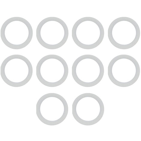 Watts – Lot de 10 joints téflon PTFE 1' (26/34) – Résistance mécanique pour plomberie – Étanchéité jusqu'à 100 bar – Température max 250°C