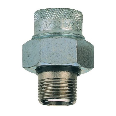 Watts – Raccord isolant diélectrique mâle/femelle 15x21 – Union démontable pour tubes et chaudières – Pression 16 bar, température 110°C