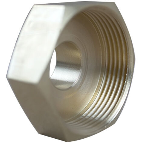 Watts – Raccord laiton femelle/mâle réduit 1'1/2-3/4' (40/49-20/27) – Filetage plomberie pour installations sanitaires – Étanchéité avec ruban téflon