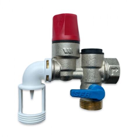 Watts Sicherheitsgruppe 7 bar GS SFR Inox 3/4" für Elektrospeicher Elektroboiler bis 10 kW