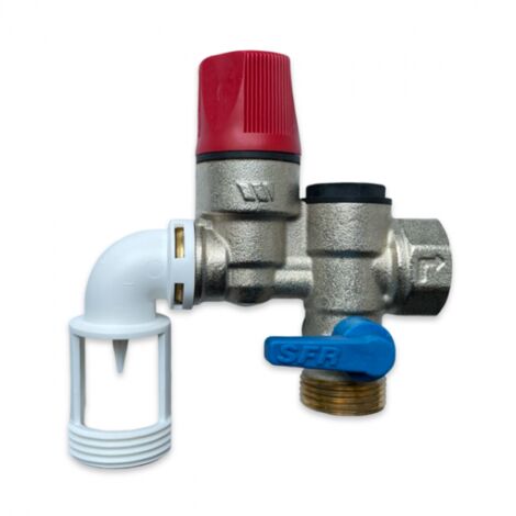 Watts Sicherheitsgruppe 7 bar GS SFR Inox 3/4" für Elektrospeicher Elektroboiler bis 10 kW