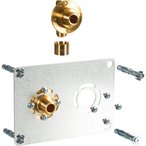 Watts – Sortie de cloison double à glissement – Entraxe 50 mm – Raccords pour tube PER diamètre 16 mm – Taraudage 3/8' – Installation rapide