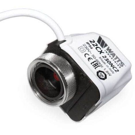 Watts 22CX Elektrothermischer Antrieb Stellantrieb 230 Volt 230NC2 30 x 1,5 stromlos geschlossen