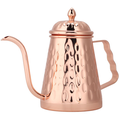 Wave Point Stainless Steel Coffee Drip Pot Pouring Drip Kettle Long Mouth Hand Punch Coffee Pots