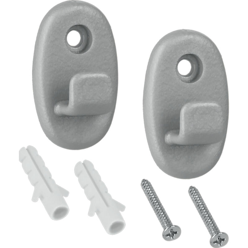 Metaltex Wave Regalhaken-set 2-tlg