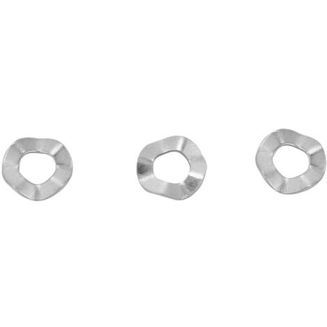 Wave washer, stainless steel spring washer M4, M6, M8, M10, M14 (M4 (100 pieces))