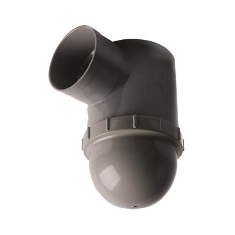 Hwa l siphon pour eaux usées ø110mm pvc gris - Wavin