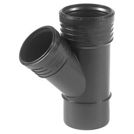 Wavin SiTech+ TE PP noir 45° Ø125mm