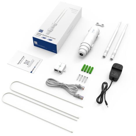 WAVLINK 570HN2 Routeur WiFi avec 2 Antennes 2.4G / 5G Répétiteur sans fil à double bande Multi-mode Booster de signal Internet pour l'intérieur et l'extérieur
