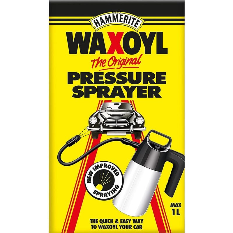 Image of Hammerite - Waxoyl High Pressure Sprayer - Quick and Easy Application