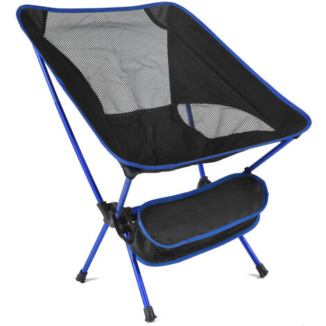 Organisateur de fauteuil de Camping en toile, sac de rangement de fauteuil  suspendu, pochette latérale de chaise pliante avec 4 poches - AliExpress