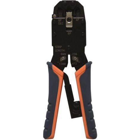 Waytex, 37906 Pinza a crimpare di alta qualità RJ9 / 11 / RJ12 / RJ45, B00WU3JEQQ