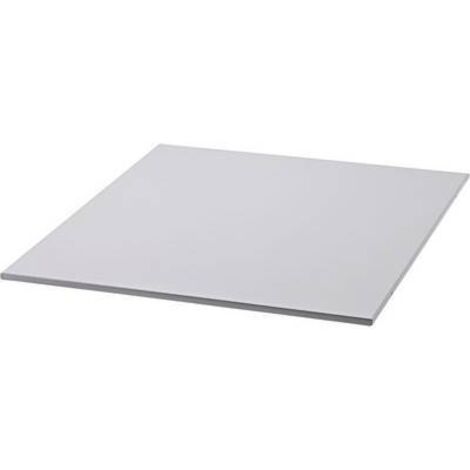 WB 620 FB Tablette Farbe argenté, RAL 9006 452 x 394 x 8 mm