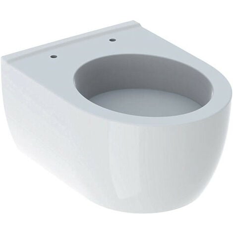 WC à fond creux Geberit iCon courte. 4.5/6 l. pour lave-mains blanc KeraTect