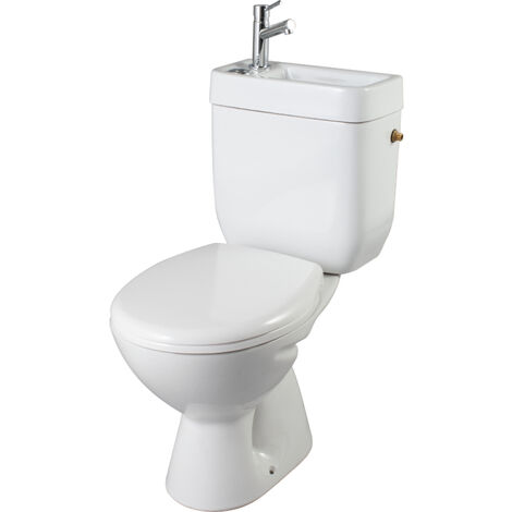 Ise'o Combiné : réservoir WC avec lave-mains intégré - Batiproduits