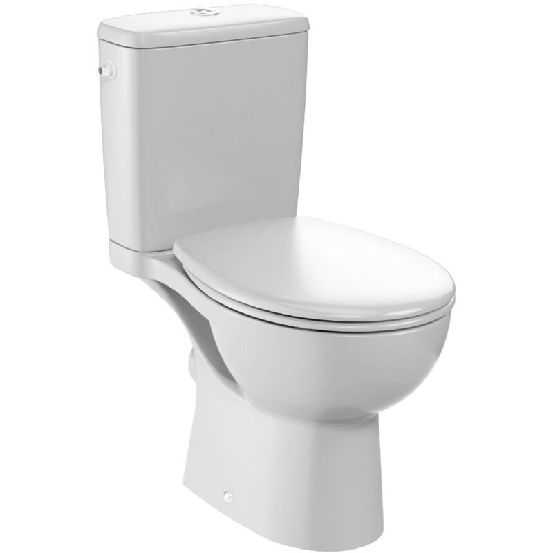 Jacob Delafon - wc à poser sans bride Gaspard + gel wc Economie d'eau