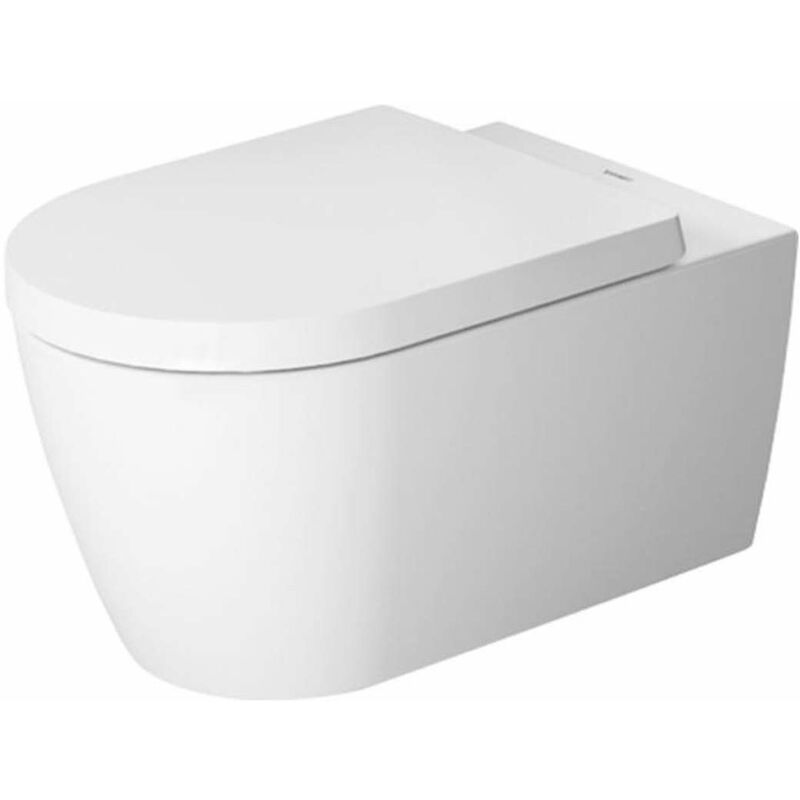 Duravit - me by Starck - wc suspendu, Rimless, avec WonderGliss, blanc / blanc mat 25290926001