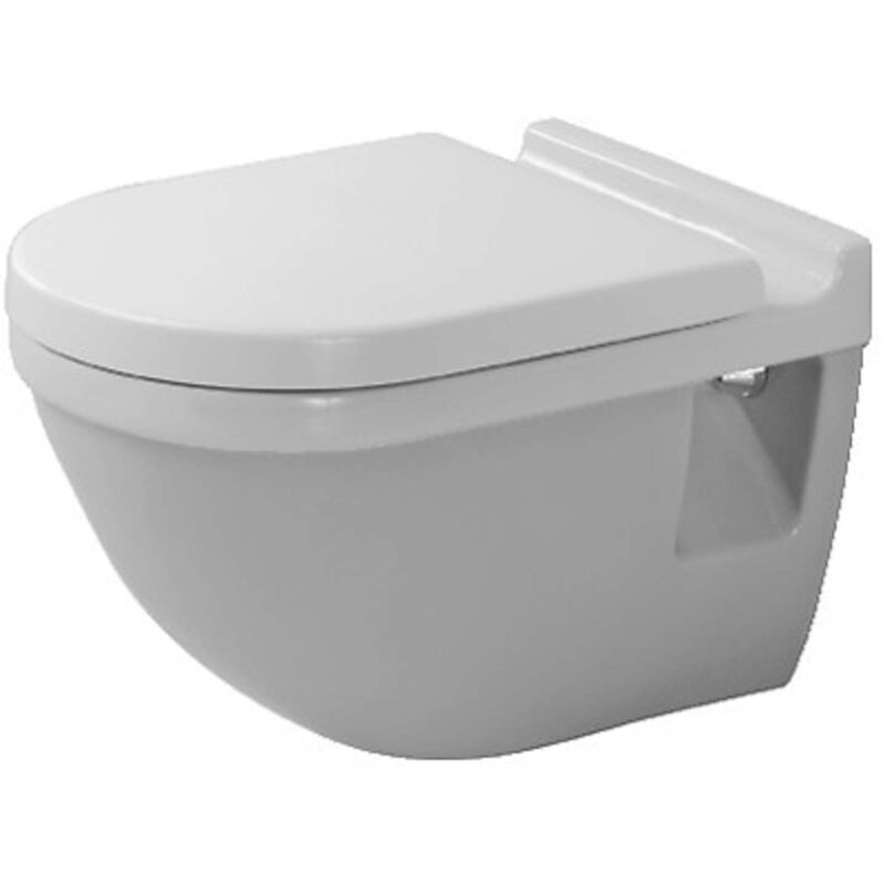 Duravit - wc à suspension murale Starck 3 Lave-linge de 54 cm,