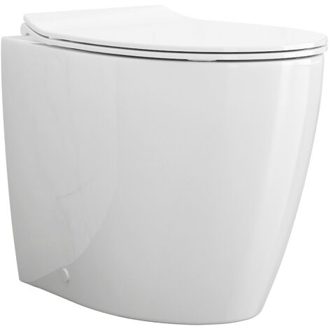 Vaso Wc in ceramica con trituratore integrato SFA Watersan Compact 1 W