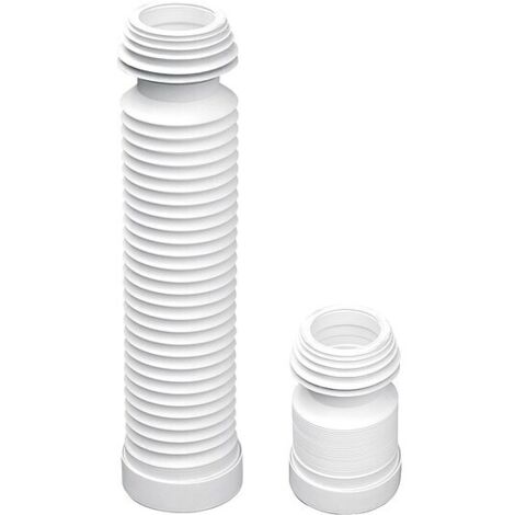 WC-Anschlussstück Universal Ø 100/110 mm flexibel - 220 - 570 mm lang