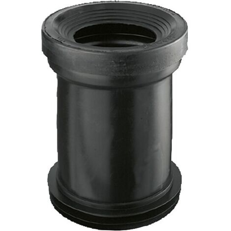 WC-Anschlussstutzen passend für WC-Muffen Ø 120-125 mm Ø 110/110 mm, gerade