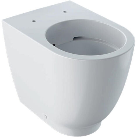 WC au sol à fond creux ACANTO 4,5 / 6 l, sans bride, sortie horizontale, blanc-alpin GEBERIT