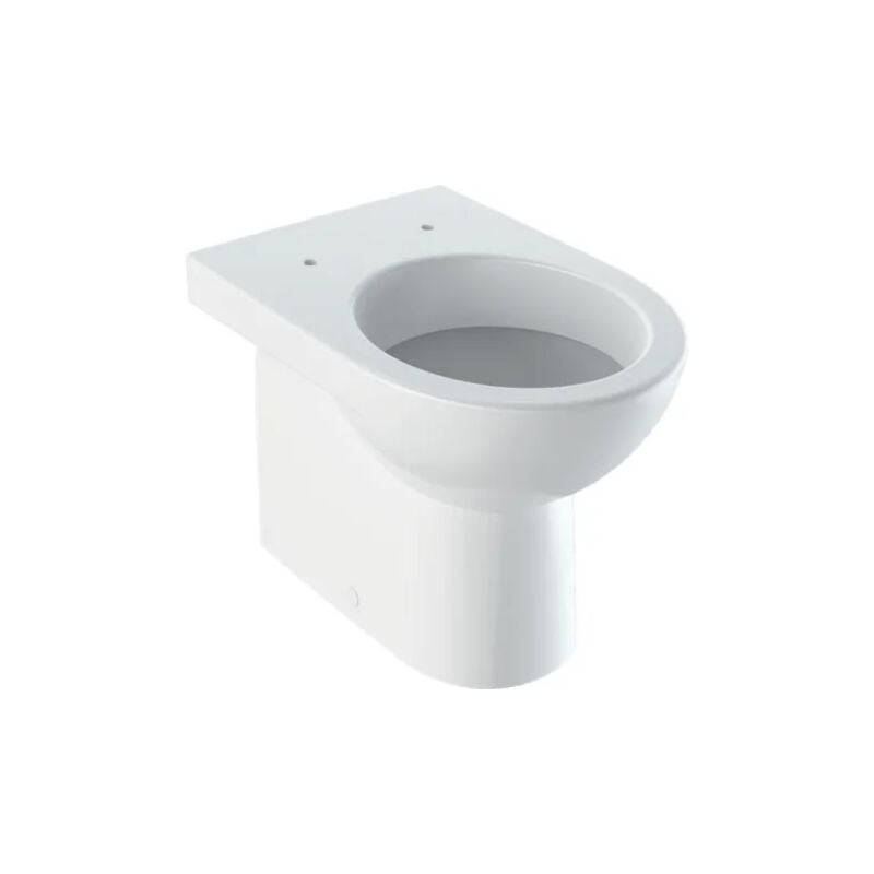 Cuvette au sol filoparete 53x35.5 blanc brillant Geberit Selnova - Con copri wc Standard