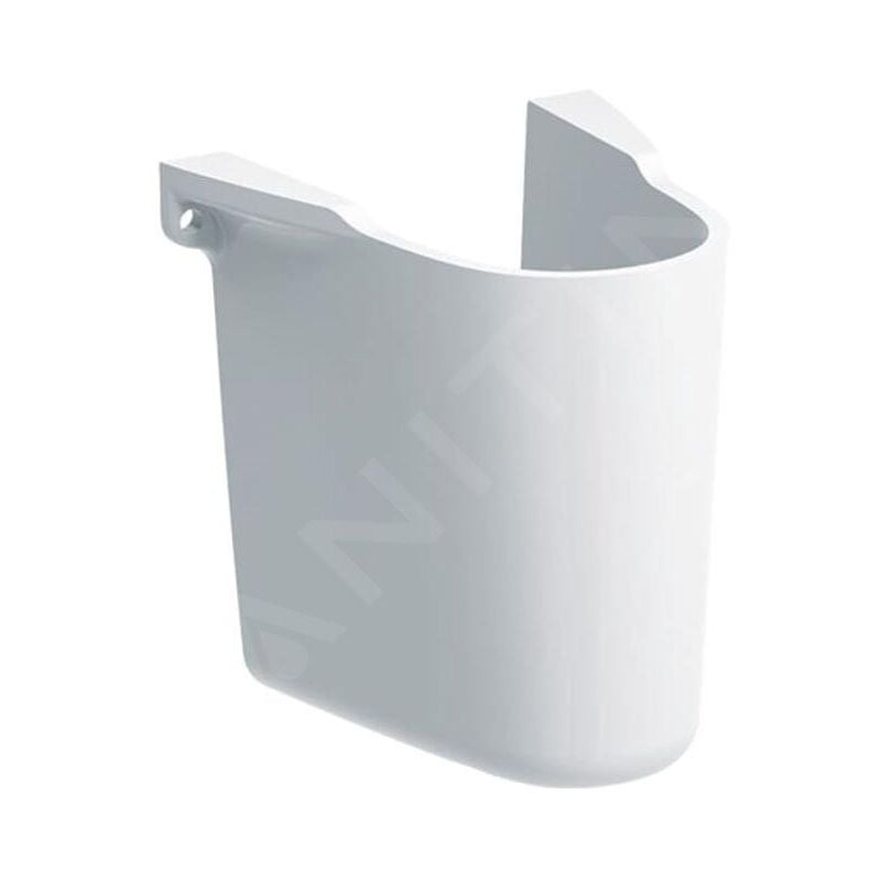 Geberit - Selnova - Cache-siphon pour lave-mains, blanc 500.329.01.7