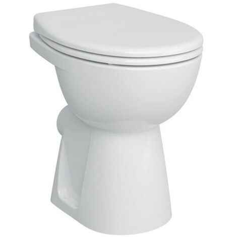 WC au sol CONFORMA VitrA Flush 2.0 à fond creux, 355 x 485 x 460 mm blanc VITRA
