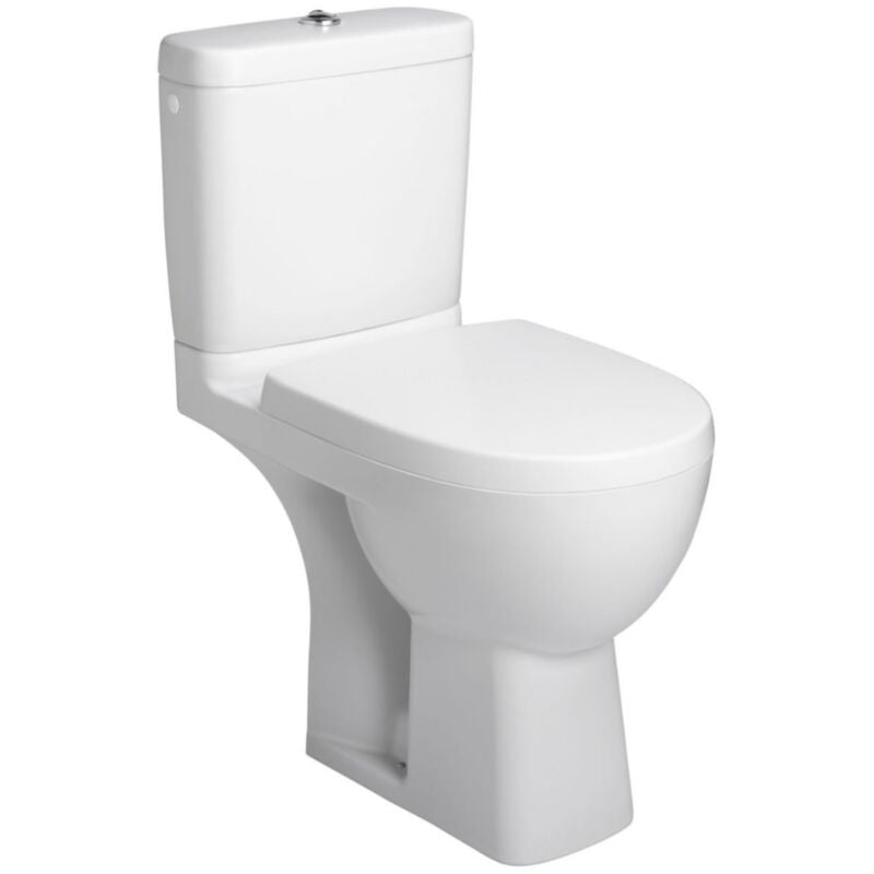 Jacob Delafon - wc au sol sans bride Odéon Up + abattant