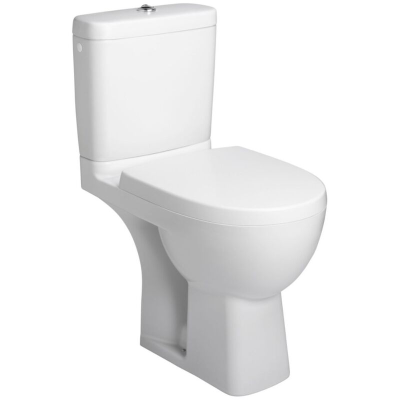 Jacob Delafon - wc au sol sans bride Odéon Up + abattant