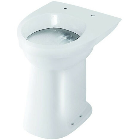 WC autonome chasse d'eau PARIS +10 cm, sortie horizontale, blanc GEBERIT