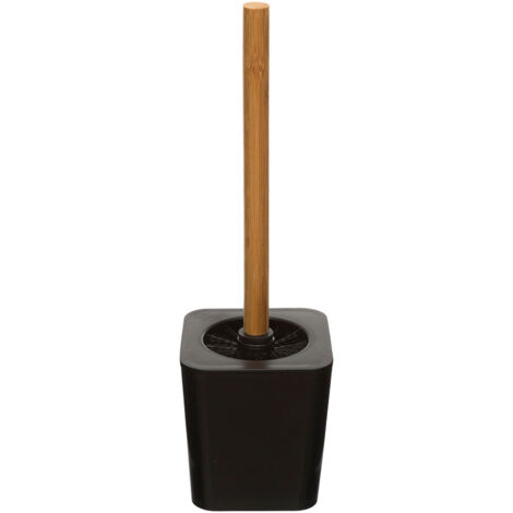 WC-Bürste mit offenem Ständer, 38 cm, schwarz - 5five Simple Smart