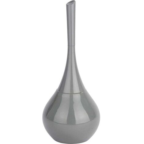 WC-Bürste Toilettenbürste Flakon Weiß Keramik - Toilettenbürstenhalter, Keramik, 17 x 42,5 x 17 cm, Weiß