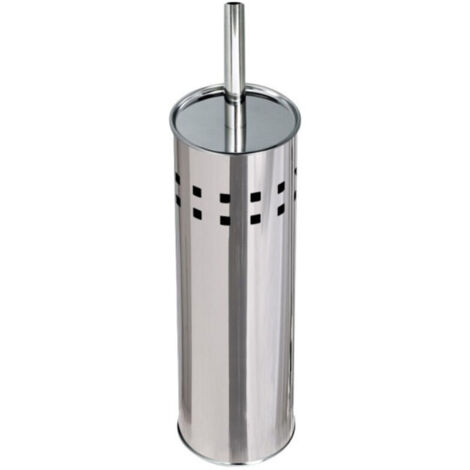 WC-Bürstenhalter mit WC-Bürstenzylinder, Edelstahl, 26 x 10 cm, Badezimmeraccessoires