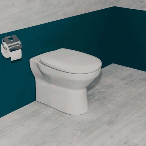 WC céramique sans rinçage blanc - Conny