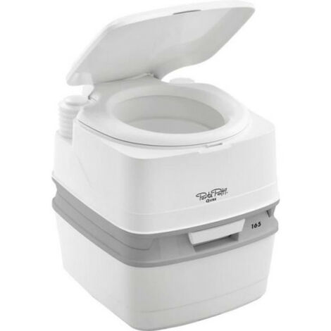 WC chimique portable 21L – Chasse d'eau manuelle à pompe – Dimensions 383 x 414 x 427 mm – Pour camping et déplacements – Thetford