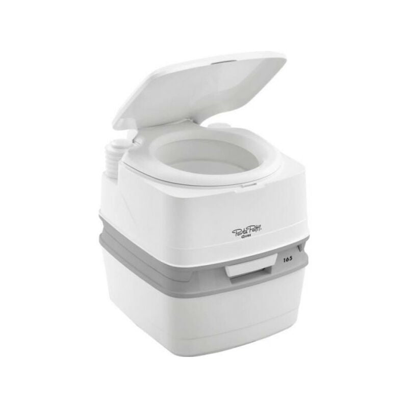 Thetford - wc Chimique Portable Porta Potti Qube pp 165 - Capacité 21L - 15L - Gris