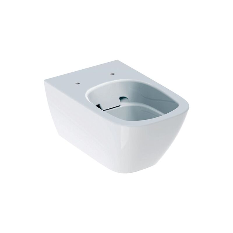 Geberit Ge Smyle Square Wood WC a figura chiusa a forma di chiusa, Rimfree, Keratect 500208018