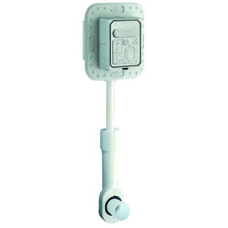 WC-Druckspüler 37048 Wandeinbau DN20 mit Anschluss für Magnetventil