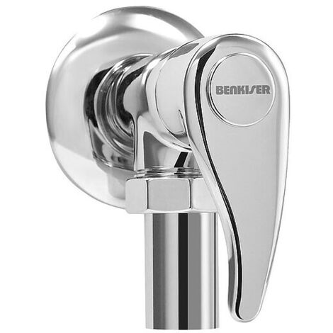 WC-Druckspüler Benkiser Typ 810 nicht selbstschließend, chrom - 8103000