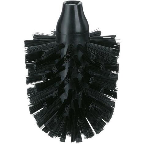 WC-Ersatz-Bürstenkopf La Brosse Kunststoff 12,6cm Ø8cm schwarz